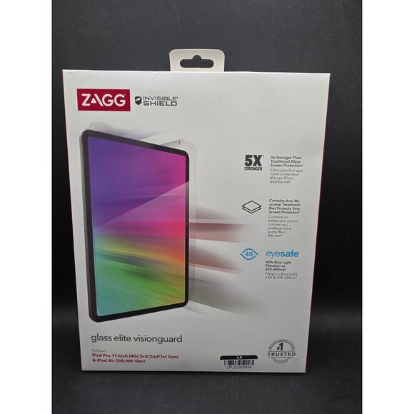 ZAGG Other - ZAGG InvisibleShield Glass Elite VisionGuard Screen Protector For iPad Pro 11"